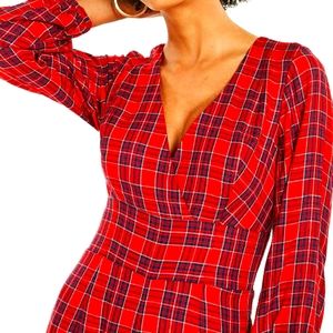 Guess Plaid Romper